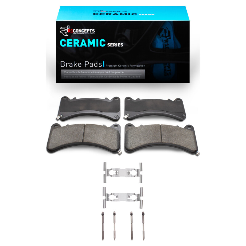 Cadillac Escalade Brake Pads - Front - R1 Concepts - Ceramic - `14-`25